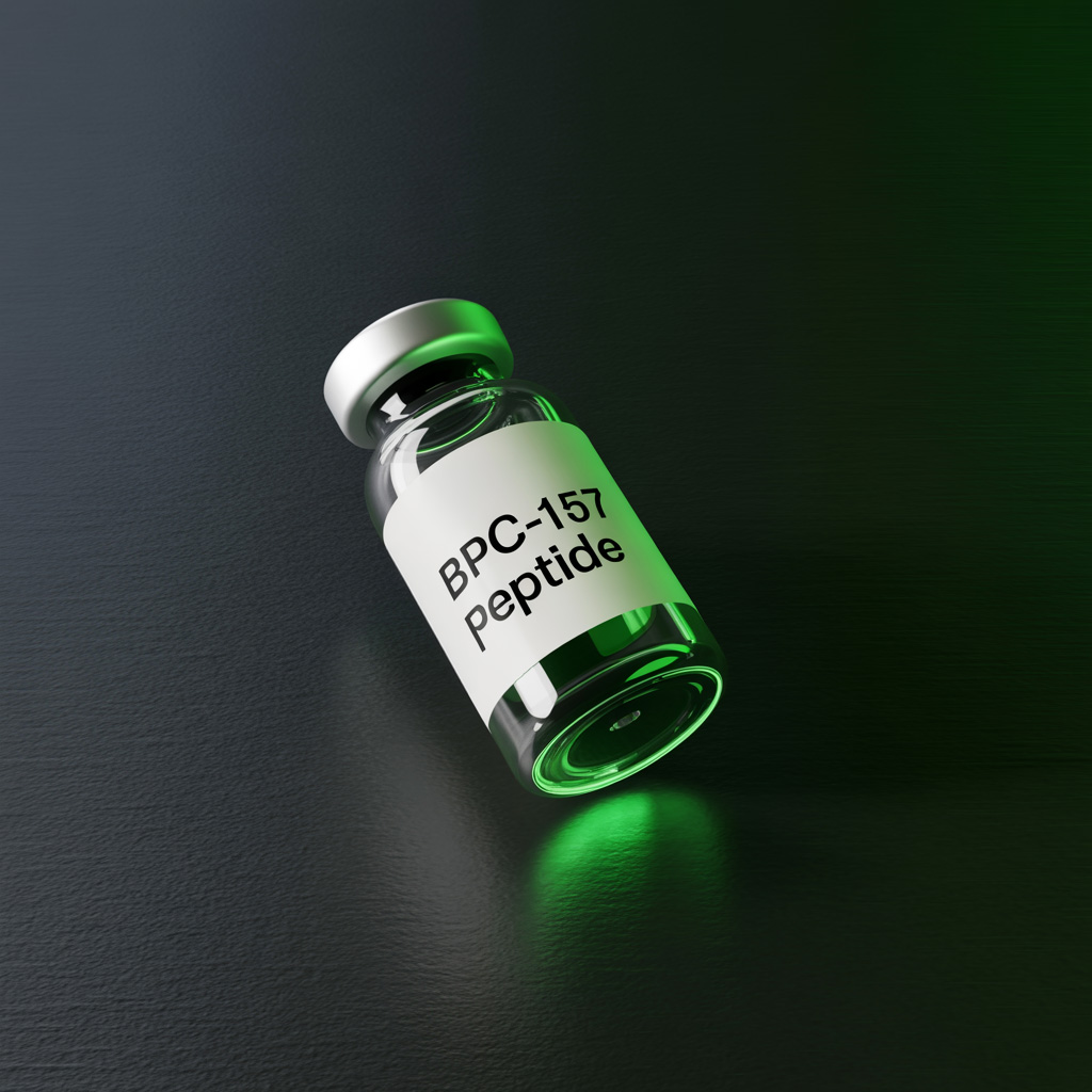 Compounded BPC-157 peptide injectable vial available at Peak Performance Wellness in Johnson City, TN